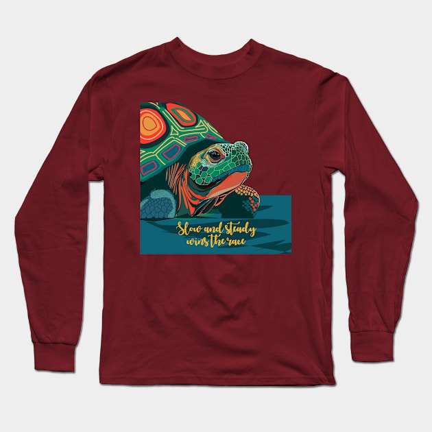 Slow and steady Long Sleeve T-Shirt by PulsePeople